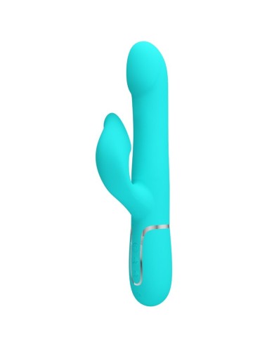 PRETTY LOVE - VIBRADOR COELHO PÉROLAS AQUA VERDE