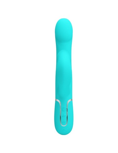 PRETTY LOVE - VIBRADOR COELHO PÉROLAS AQUA VERDE