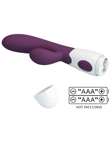 PRETTY LOVE - ALVIS VIBRADOR COELHO E PONTO G ROXO