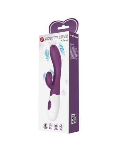 PRETTY LOVE - ALVIS VIBRADOR COELHO E PONTO G ROXO