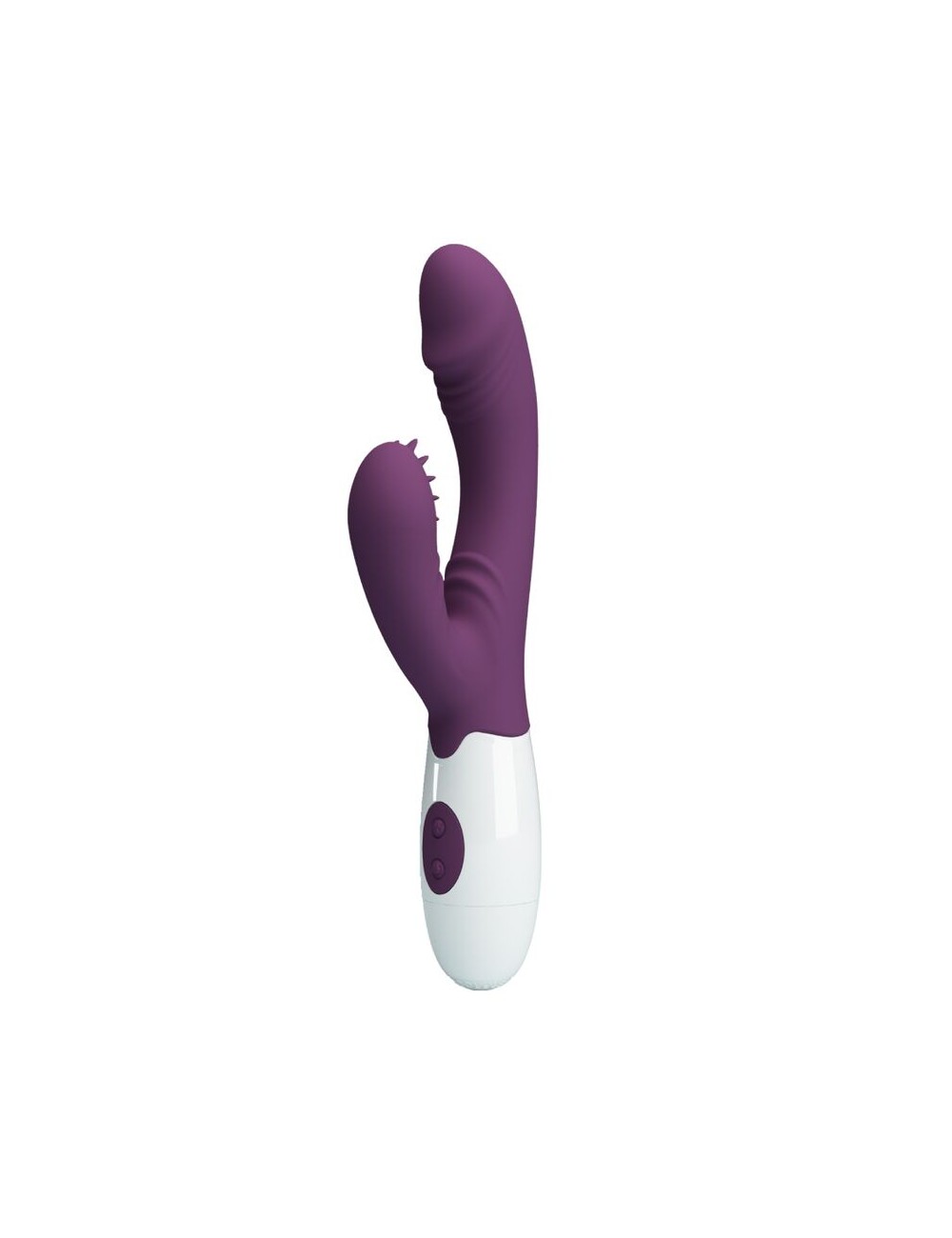 PRETTY LOVE - BUTTERFLY KISS VIBRADOR DE COELHO E ESTIMULADOR DE PONTO G ROXO PRETTY LOVE - BUTTERFLY KISS VIBRADOR DE COELHO E ESTIMULADOR DE PONTO G ROXO