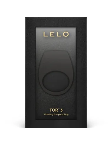 LELO - ANEL VIBRADOR PRETO TOR 3