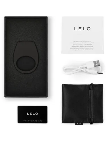 LELO - ANEL VIBRADOR PRETO TOR 3