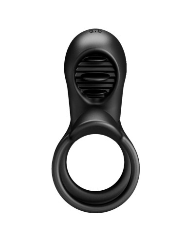 PRETTY LOVE - BAINHA DE PÊNIS JAMMY 12 VIBRAÕES COM LÍNGUA DE SILICONE RECARREGVEL