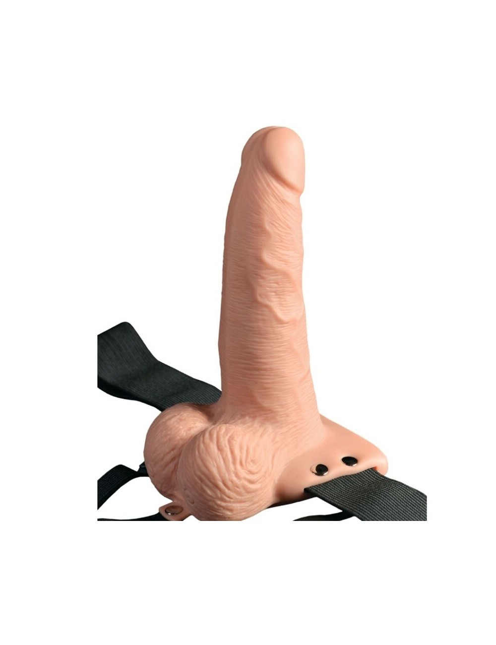 FETISH FANTASY SERIES - ARNÊS AJUSTVEL COM CONTROLE REMOTO PÊNIS REALISTA COM TESTÍCULOS RECARREGVEIS E VIBRADOR 15 CM FETISH FANTASY SERIES - ARNÊS AJUSTVEL COM CONTROLE REMOTO PÊNIS REALISTA COM TESTÍCULOS RECARREGVEIS E VIBRADOR 15 CM