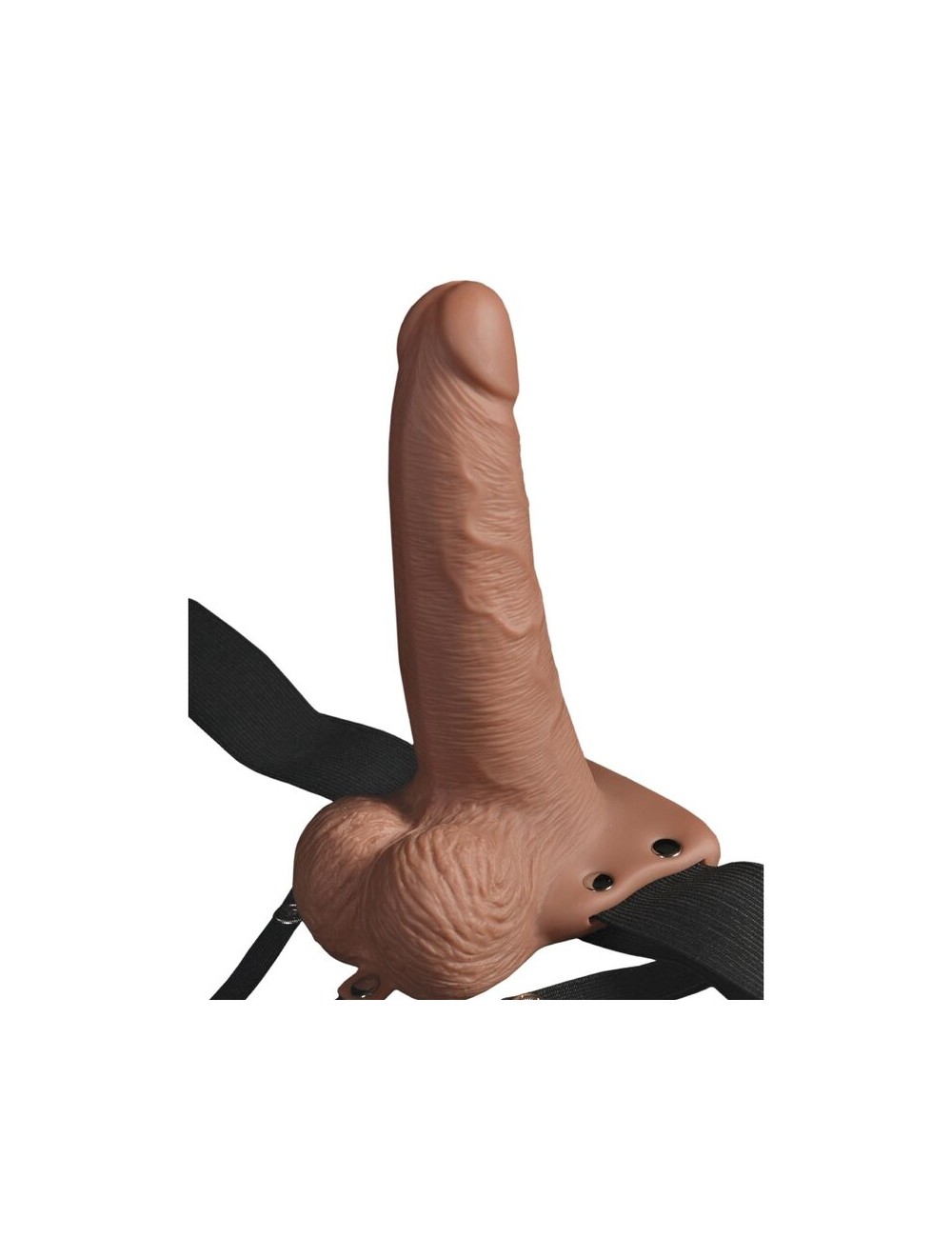 FETISH FANTASY SERIES - ARNÊS AJUSTVEL PÊNIS REALISTA COM TESTÍCULOS RECARREGVEIS E VIBRADOR 15 CM FETISH FANTASY SERIES - ARNÊS AJUSTVEL PÊNIS REALISTA COM TESTÍCULOS RECARREGVEIS E VIBRADOR 15 CM