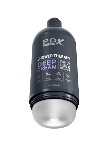 PDX PLUS - STROKER MASTURBATOR DISCREET DEEP CREAM SHAMPOO DESIGN DE GARRAFA