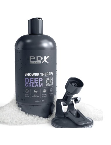 PDX PLUS - STROKER MASTURBATOR DISCREET DEEP CREAM SHAMPOO DESIGN DE GARRAFA