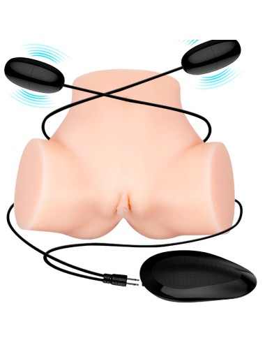 CRAZY BULL - VIBRADOR REALISTA DE VAGINA E NUS SAMANTHA
