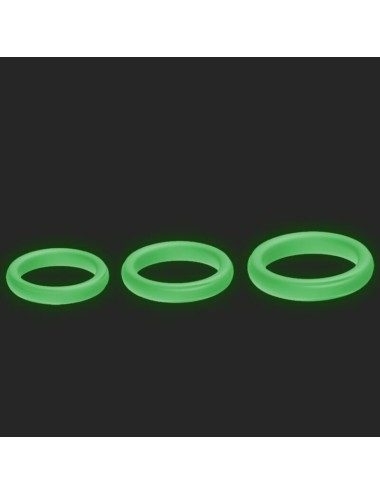 ARMONY - ANEL TRIPLO DE SILICONE LUMINOSO