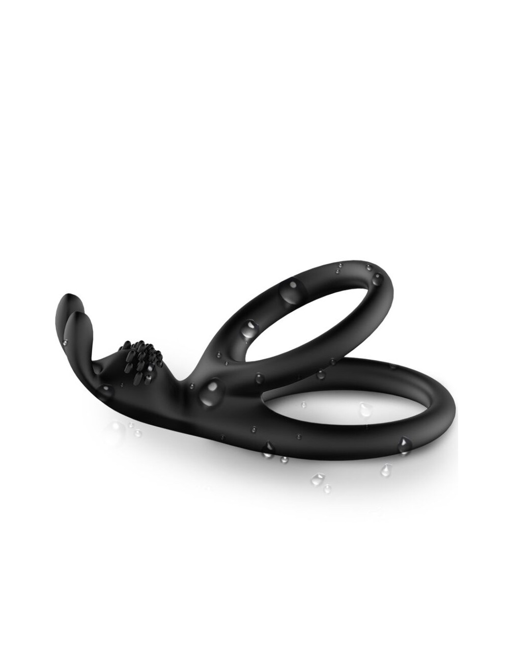 ARMONY - ANEL DE COELHO DUPLO TENSY PRETO