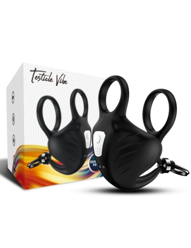 ARMONY - ANEL VIBRADOR MANTA ESCROTO PRETO