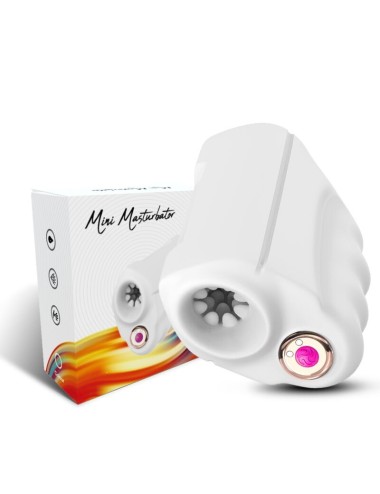 ARMONY - MASTER MASTURBADOR E VIBRADOR BRANCO