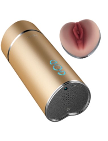 ARMONY - MASTURBADOR VIBRADOR VAGINA GOLDEN