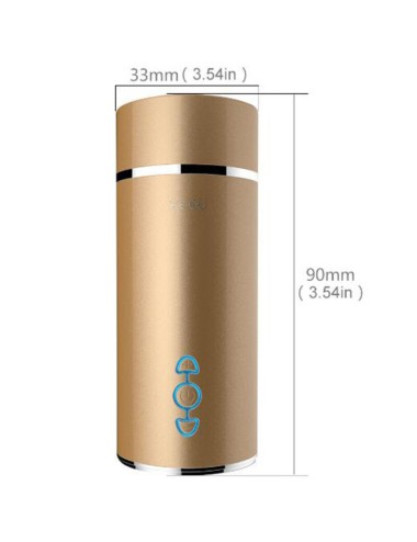ARMONY - MASTURBADOR VIBRADOR VAGINA GOLDEN