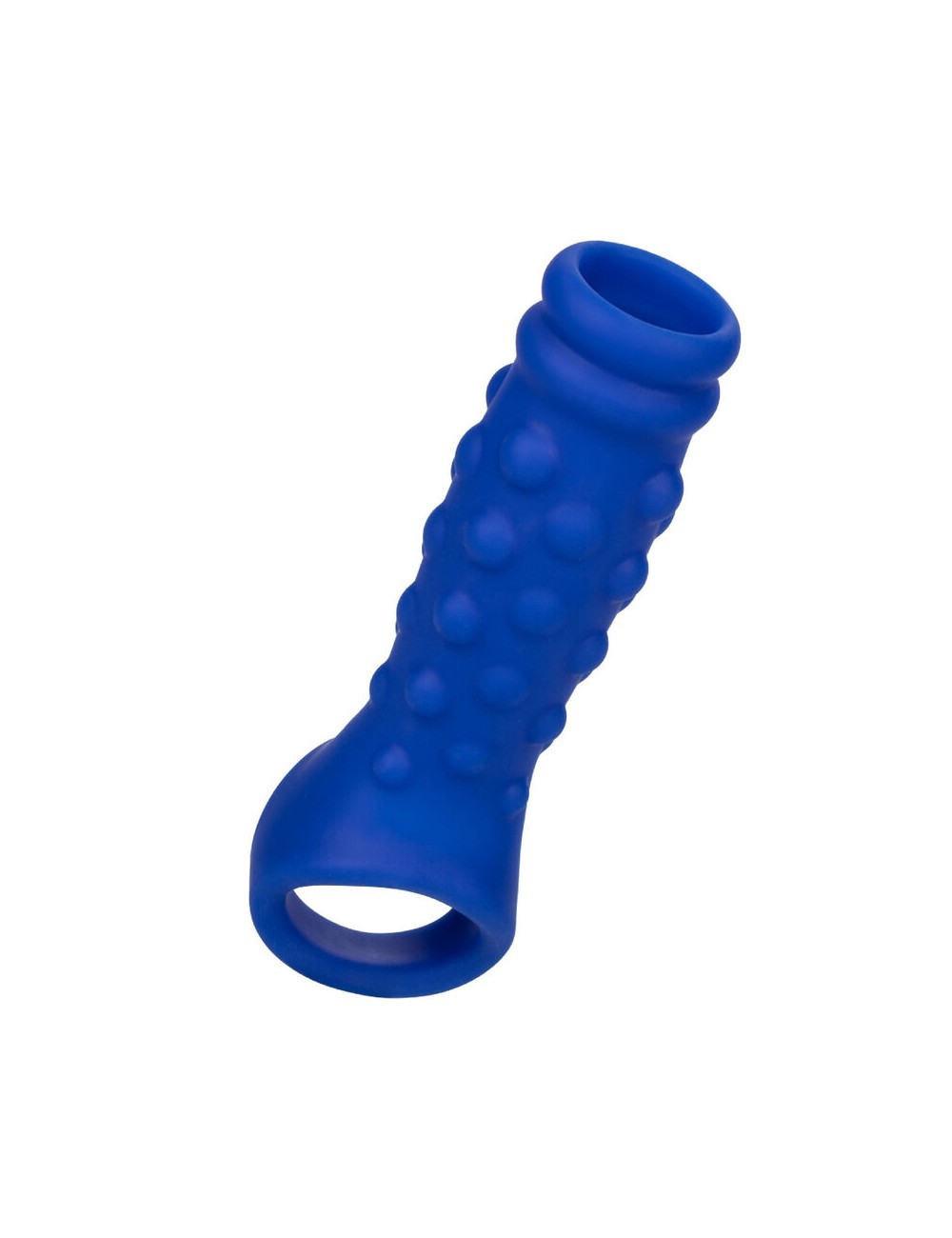 CALEXOTICS - ADMIRAL CAPA PARA PÊNIS COM FRISAS SILICONE LÍQUIDO AZUL CALEXOTICS - ADMIRAL CAPA PARA PÊNIS COM FRISAS SILICONE LÍQUIDO AZUL