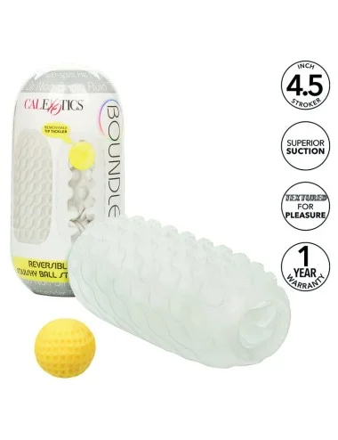 CALEXOTICS - BOUNDLESS REVERSÍVEL SQUISHY BALL STROKE CINZA