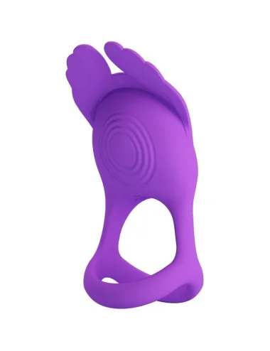 PRETTY LOVE - SILAS ANEL PARA PÊNIS VIBRANTE 7 VIBRAÕES SILICONE ROXO