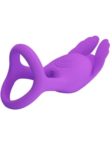 PRETTY LOVE - SILAS ANEL PARA PÊNIS VIBRANTE 7 VIBRAÕES SILICONE ROXO