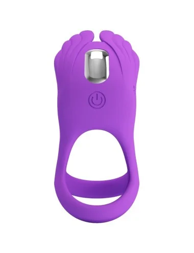 PRETTY LOVE - SILAS ANEL PARA PÊNIS VIBRANTE 7 VIBRAÕES SILICONE ROXO