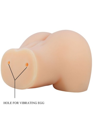 CRAZY BULL - VIBRADOR REALISTA DE VAGINA E NUS MILA