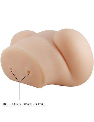 CRAZY BULL - VIBRADOR REALISTA DE VAGINA E NUS LUNA