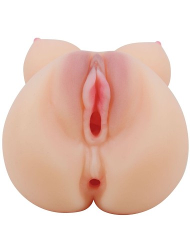 CRAZY BULL - VIBRADOR REALISTA DE VAGINA E NUS HANNAH