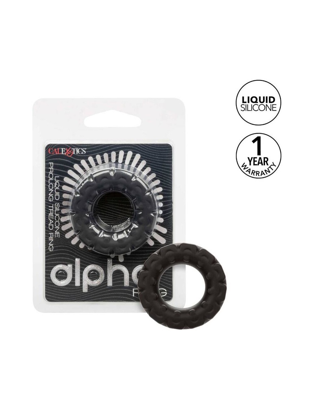 CALEXOTICS - ALPHA ANEL DE PISTA PROLONG PRETO CALEXOTICS - ALPHA ANEL DE PISTA PROLONG PRETO