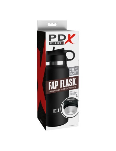 PDX PLUS - FAP FLASK DISCRETO STROKER CLEAR MODELO 1