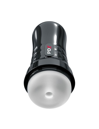 PDX EXTREME - SLIDE & GLIDE MASTURBADOR AUTOLUBRIFICANTE TRANSPARENTE