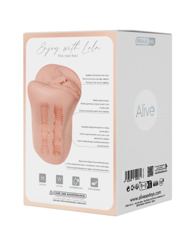 ALIVE - FLEX MASTURBADOR MASCULINO VAGINAL TAMANHO M