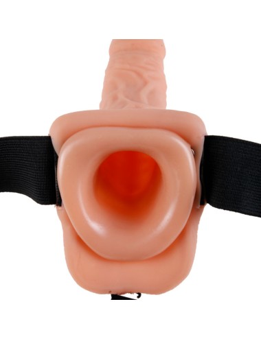 FETISH FANTASY SERIES - 7 STRAP-ON OCO COM BOLAS 17,8CM CARNE