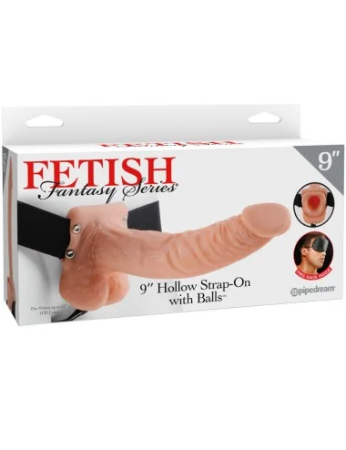 FETISH FANTASY SERIES - 9 STRAP-ON OCO COM BOLAS 22