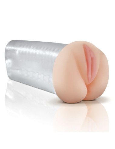 EXTREME TOYZ - MASTURBADOR DE VAGINA NATURAL - TRANSPARENTE