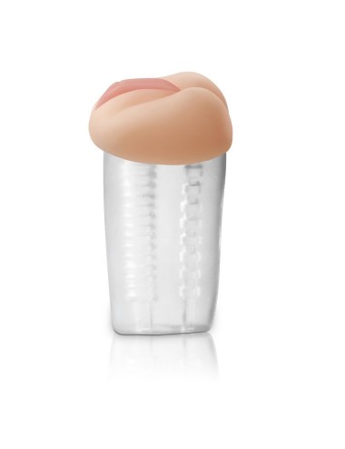 EXTREME TOYZ - MASTURBADOR DE VAGINA NATURAL - TRANSPARENTE