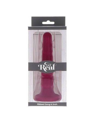 GET REAL - DONG NERVADO 12 CM VERMELHO