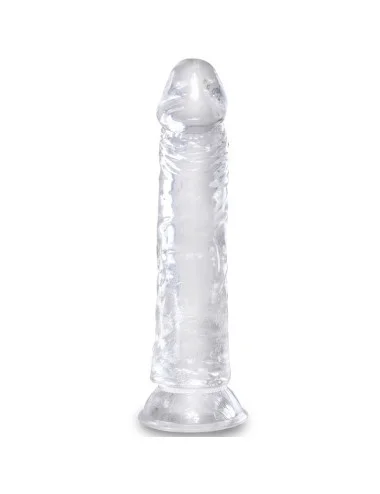 KING COCK - PÊNIS REALISTA CLARO 19.7 CM TRANSPARENTE