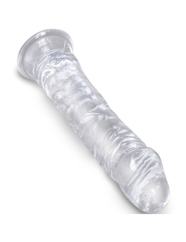 KING COCK - PÊNIS REALISTA CLARO 19.7 CM TRANSPARENTE