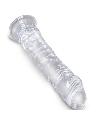 KING COCK - PÊNIS REALISTA CLARO 19.7 CM TRANSPARENTE