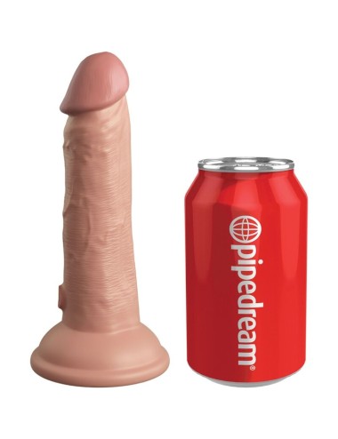 KING COCK - ELITE DILDO DE SILICONE REALISTA 15.2 CM