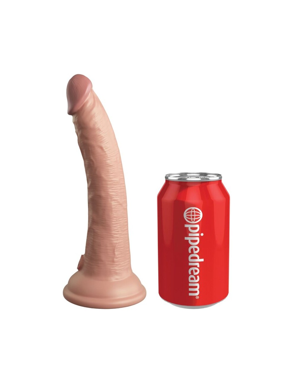 KING COCK - ELITE DILDO SILICONE REALISTA 17.8 CM KING COCK - ELITE DILDO SILICONE REALISTA 17.8 CM