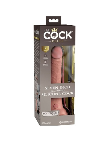 KING COCK - ELITE DILDO SILICONE REALISTA 17.8 CM