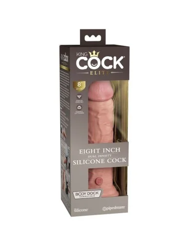 KING COCK - ELITE DILDO SILICONE REALISTA 20.3 CM