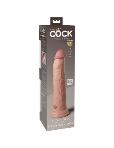 KING COCK - ELITE DILDO SILICONE REALISTA 23 CM