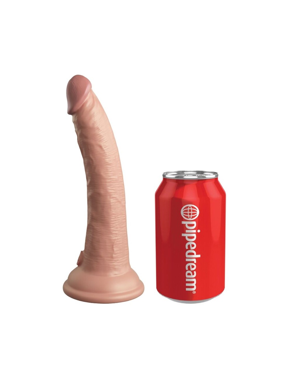 KING COCK - ELITE VIBRADOR DILDO REALÍSTICO E CONTROLE REMOTO DE SILICONE 17.8 CM KING COCK - ELITE VIBRADOR DILDO REALÍSTICO E CONTROLE REMOTO DE SILICONE 17.8 CM