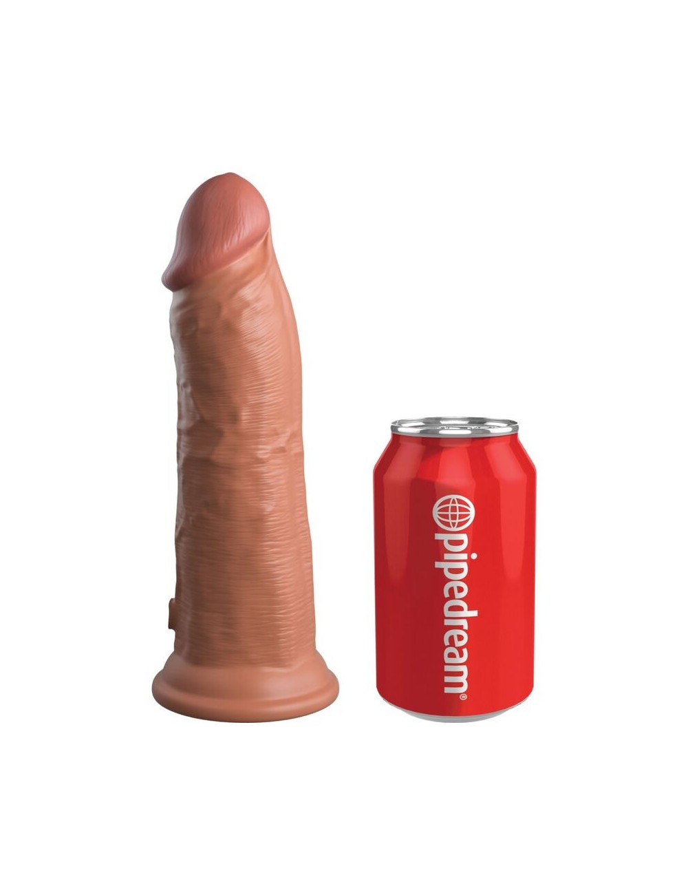 KING COCK - ELITE VIBRADOR REALÍSTICO E SILICONE 20.3 CM CARAMELO KING COCK - ELITE VIBRADOR REALÍSTICO E SILICONE 20.3 CM CARAMELO