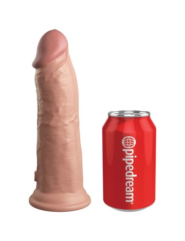 KING COCK - ELITE VIBRADOR REALÍSTICO E SILICONE 20.3 CM