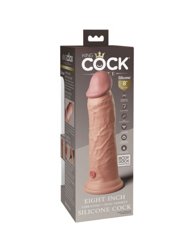 KING COCK - ELITE VIBRADOR REALÍSTICO E SILICONE 20.3 CM