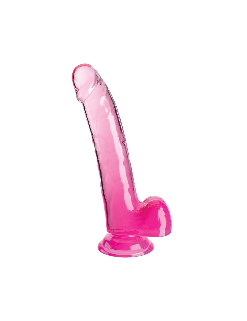 KING COCK - CLEAR DILDO COM TESTÍCULOS 20.3 CM ROSA KING COCK - CLEAR DILDO COM TESTÍCULOS 20.3 CM ROSA