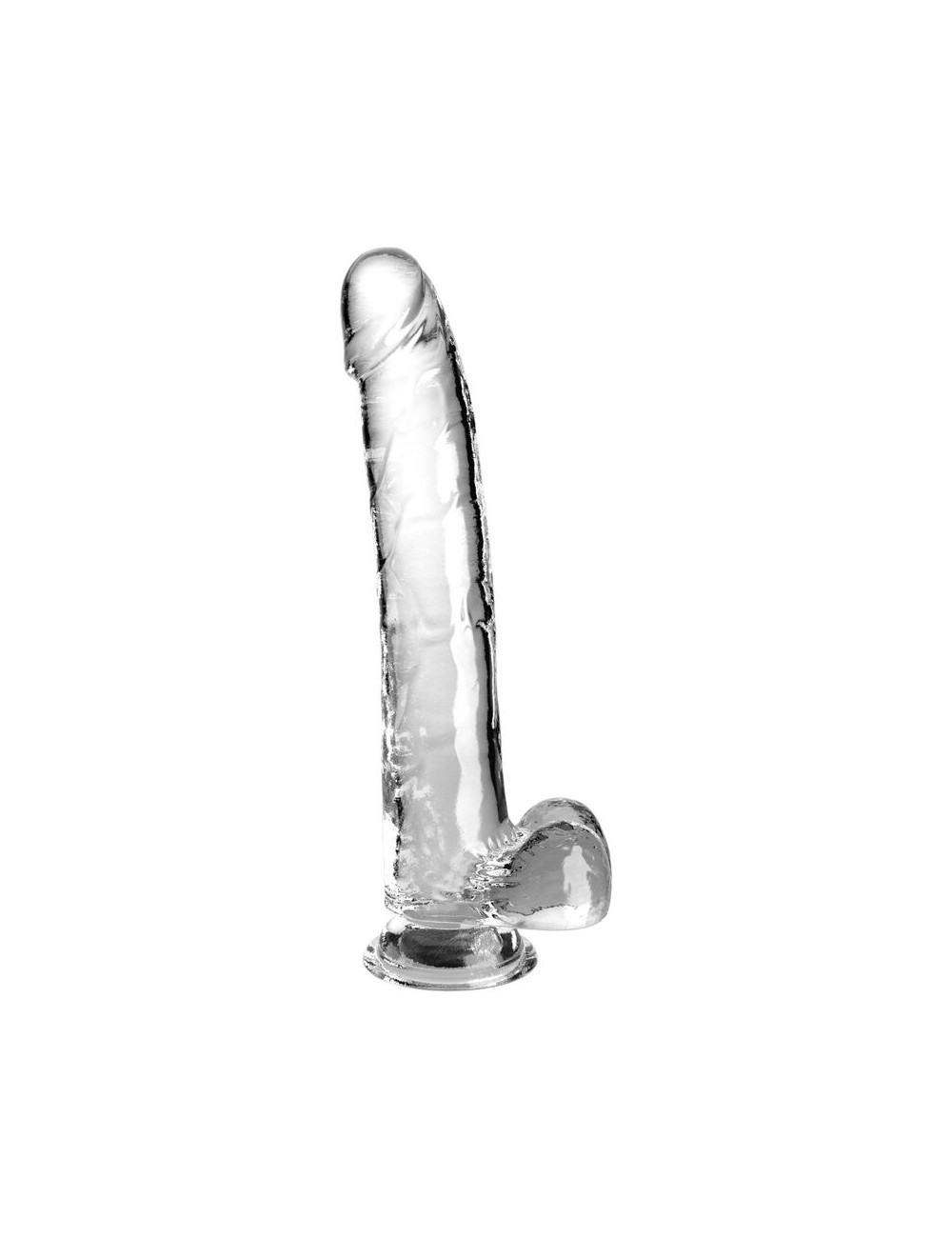 KING COCK - CLEAR DILDO COM TESTÍCULOS 24.8 CM TRANSPARENTE KING COCK - CLEAR DILDO COM TESTÍCULOS 24.8 CM TRANSPARENTE